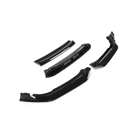 Honda Accord 2021+ Front Bumper Lip Glossy Black ABS-Ahacarbon