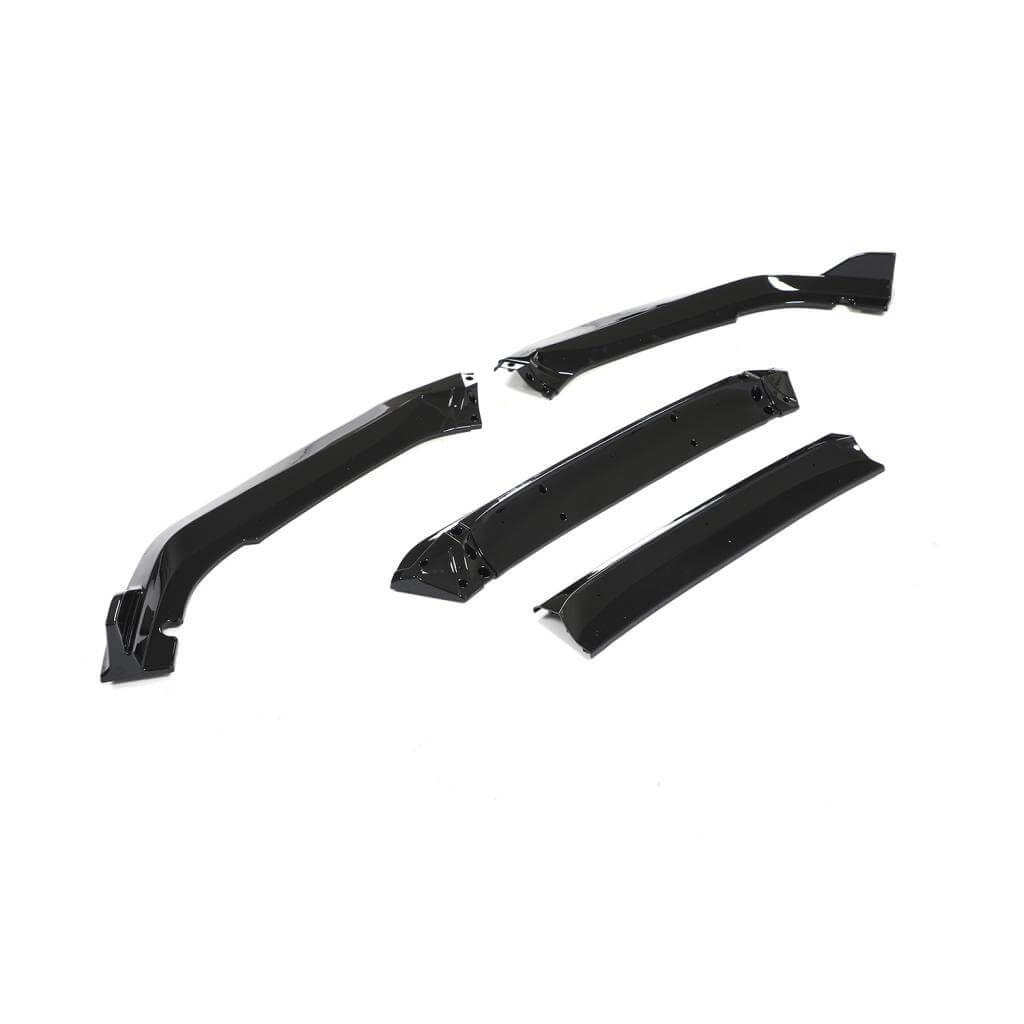 Honda Accord 2021+ Front Bumper Lip Glossy Black ABS-Ahacarbon