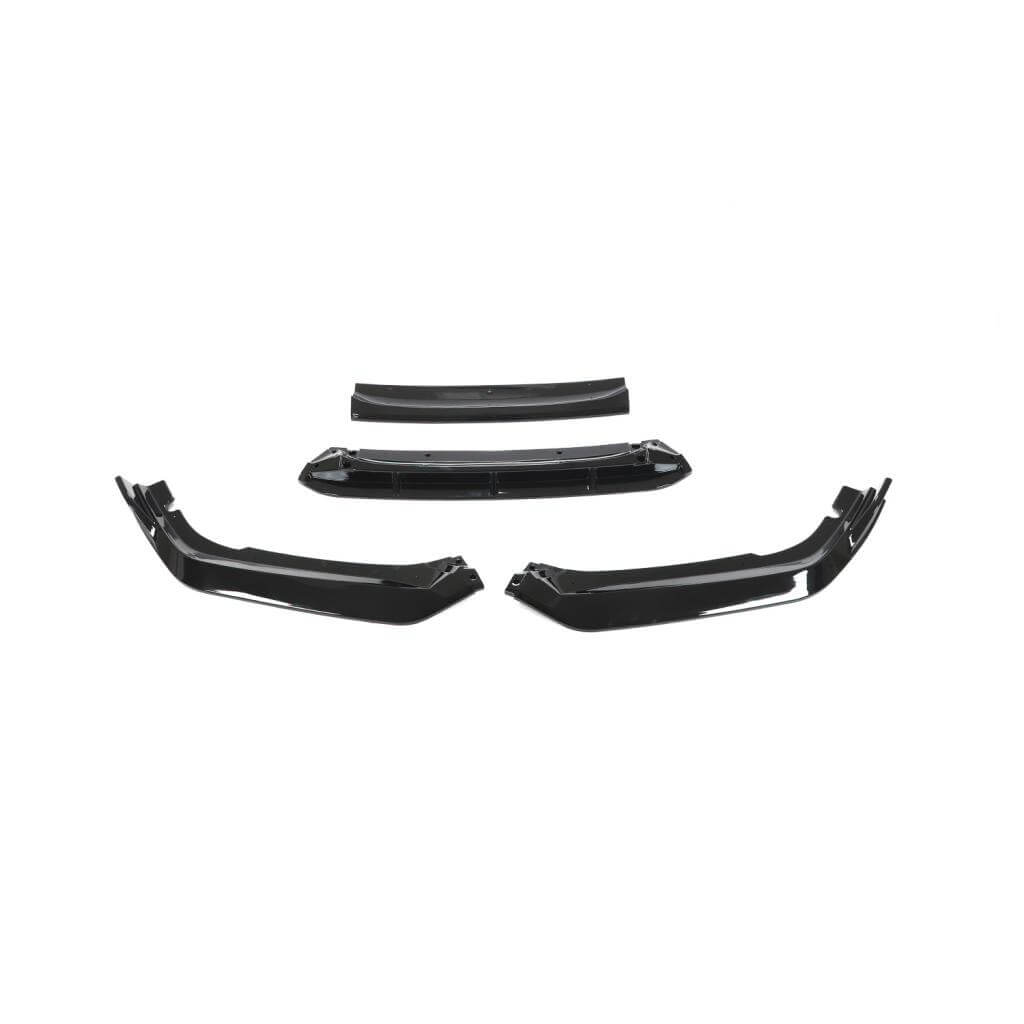 Honda Accord 2021+ Front Bumper Lip Glossy Black ABS-Ahacarbon