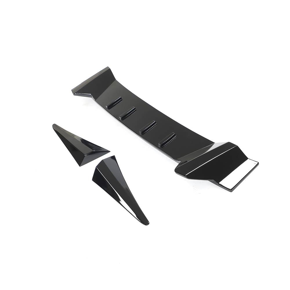 Honda Civic 11th Gen Sedan 2022 2023 2024 Rear Window Roof Spoiler Glossy Black ABS-Ahacarbon