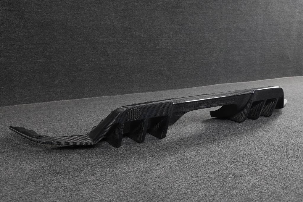 Honda Civic Type R Hatchback 4-Door 2023+ Rear Bumper Diffuser Carbon Fiber-Ahacarbon