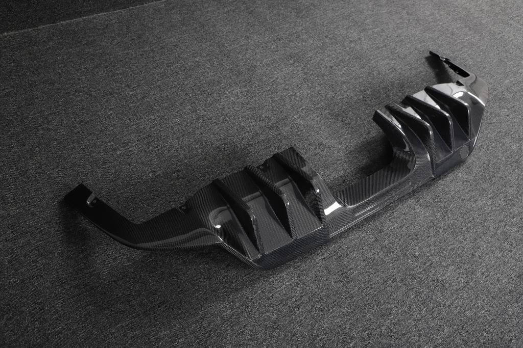 Honda Civic Type R Hatchback 4-Door 2023+ Rear Bumper Diffuser Carbon Fiber-Ahacarbon