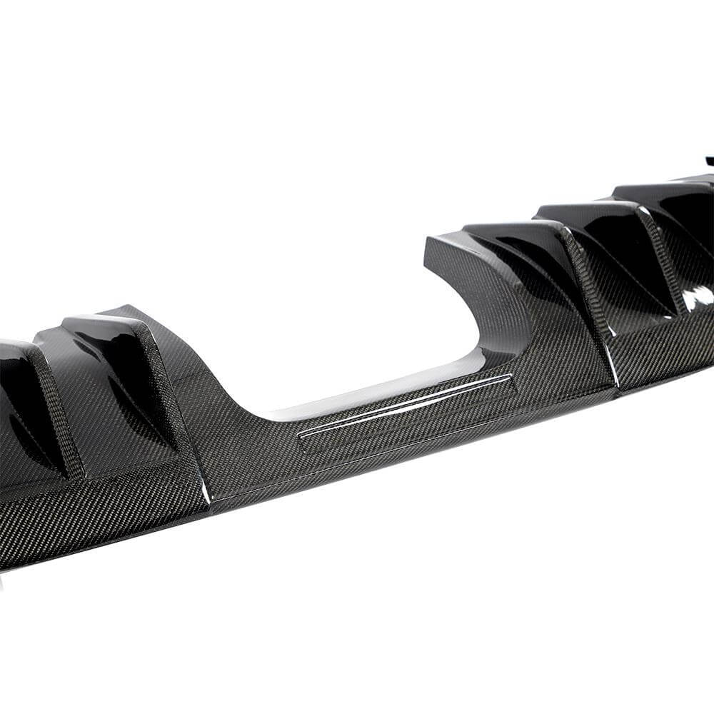 Honda Civic Type R Hatchback 4-Door 2023+ Rear Bumper Diffuser Carbon Fiber-Ahacarbon