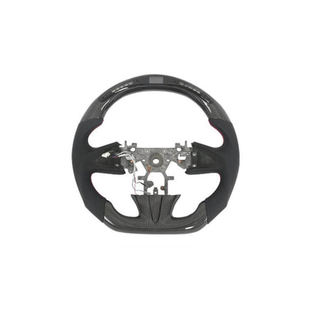 Infiniti Q50 Q50S Sedan 4-Door 2014-2017 Steering Wheel Covers Carbon Fiber-Ahacarbon