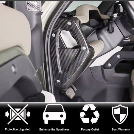 Land Rover Defender 90/110/130 Sport Utility 2-Door 4-Door 2022+ Decorative cover Carbon Fiber-Ahacarbon