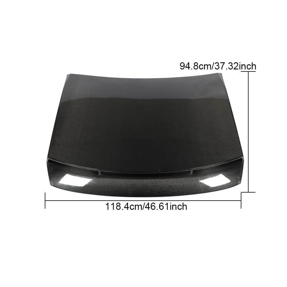 For Land Rover Range Rover Evoque L551 20-21 Carbon Fiber Car Engine Bonnet Hood Cover-Ahacarbon