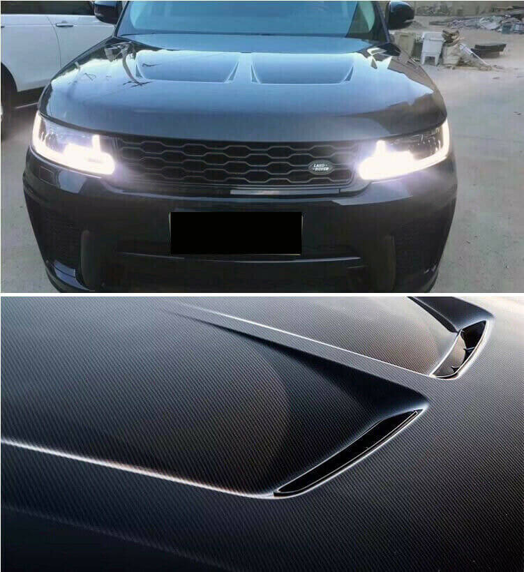 Land Rover Range Rover Sport 2018-2021 Car Engine Bonnet Hood Cover Carbon Fiber-Ahacarbon