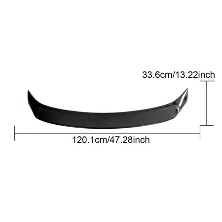 Lexus IS IS250 IS300 IS350 Sedan 2014-2020 Rear Trunk Spoiler Dry Carbon Fiber/FRP-Ahacarbon