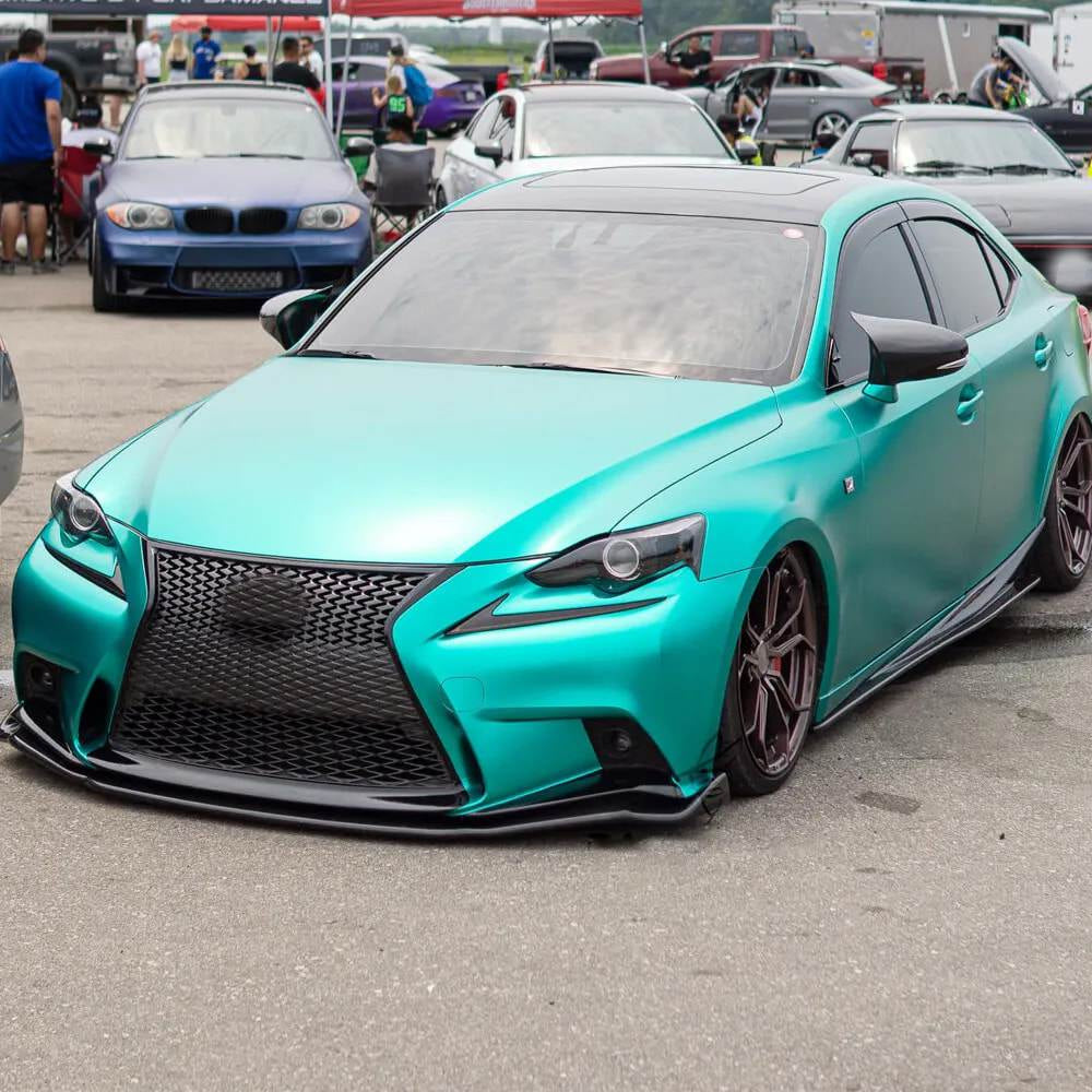 Lexus IS XE30 Base/F Sport Sedan 2013-2020 Side Skirts Carbon Fiber-Ahacarbon