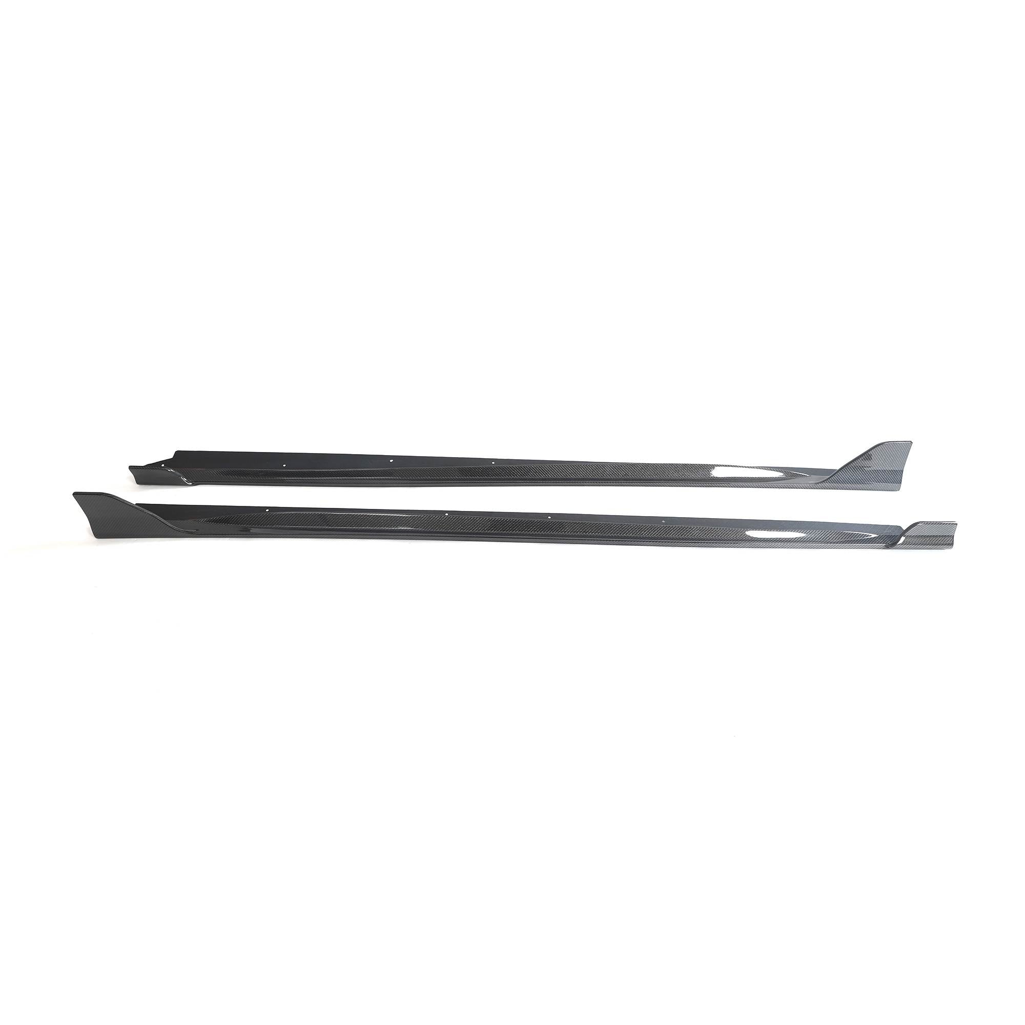 Lexus RCF RC-F 2015-2018 Side Skirts Carbon Fiber-Ahacarbon