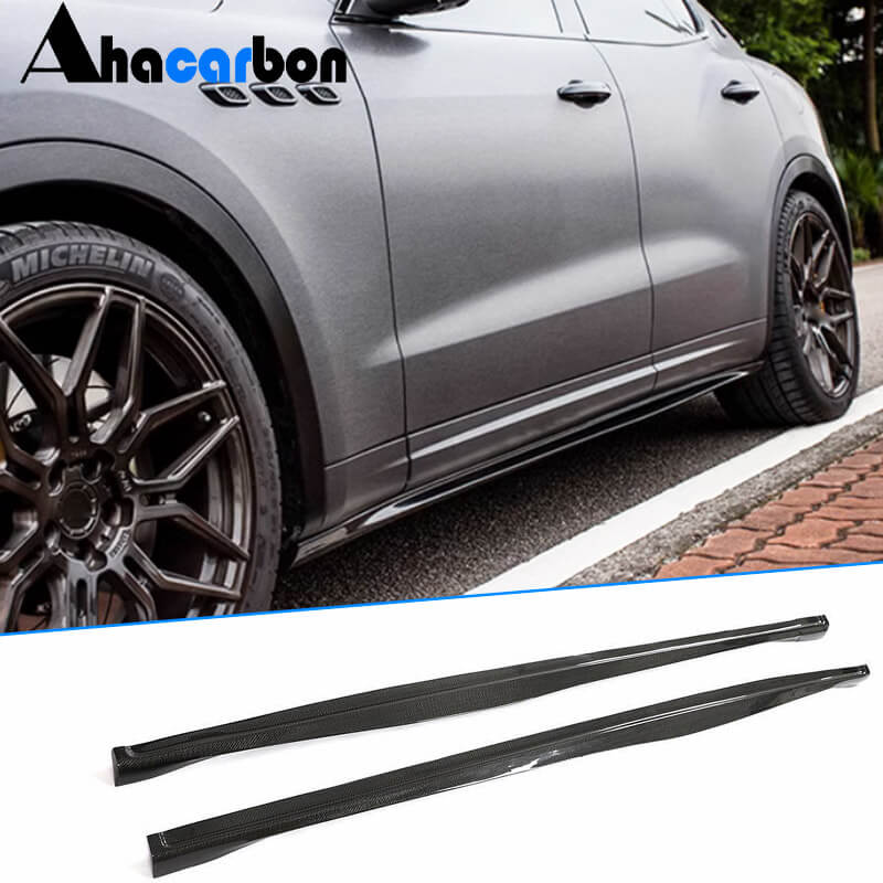 Maserati Levante 2017-2021 Side Skirts Carbon Fiber-Ahacarbon