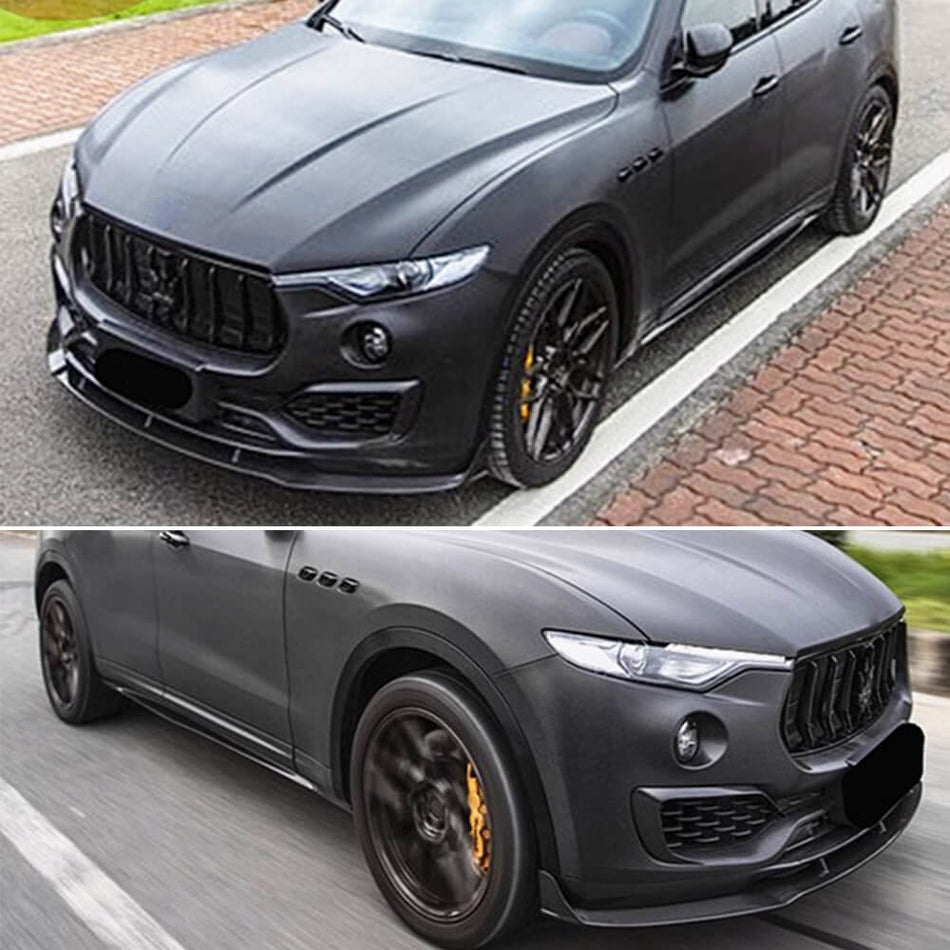 Maserati Levante 2017-2021 Side Skirts Carbon Fiber-Ahacarbon