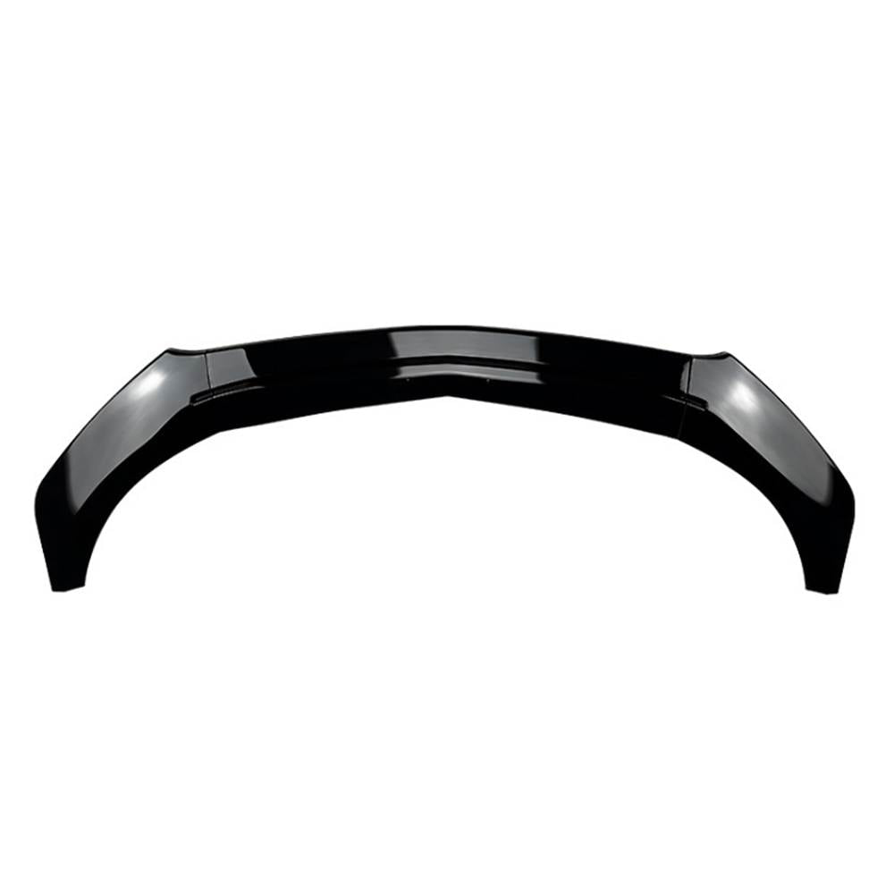 Mercedes Benz A Class W176 A200 A260 A45 AMG 2013-2018 Front Bumpers Lip 3pcs/set Glossy Black ABS-Ahacarbon