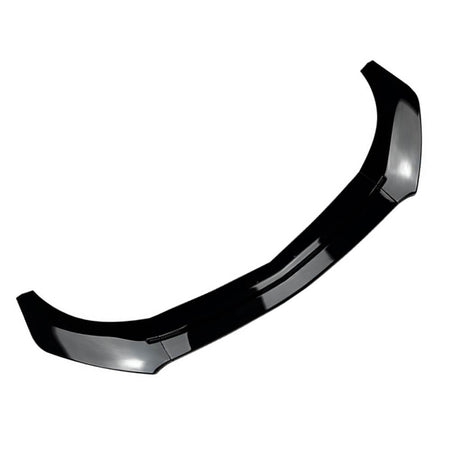 Mercedes Benz A Class W176 A200 A260 A45 AMG 2013-2018 Front Bumpers Lip 3pcs/set Glossy Black ABS-Ahacarbon