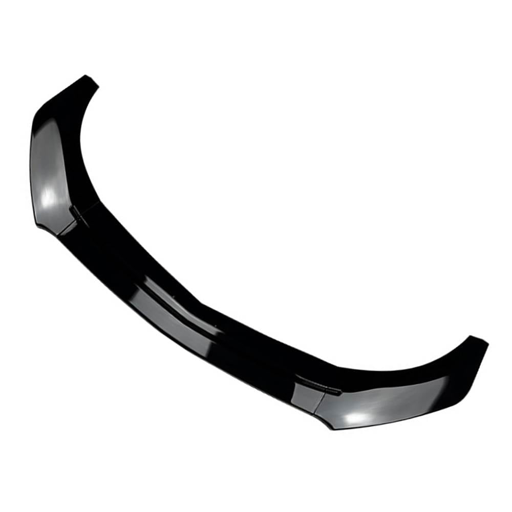 Mercedes Benz A Class W176 A200 A260 A45 AMG 2013-2018 Front Bumpers Lip 3pcs/set Glossy Black ABS-Ahacarbon