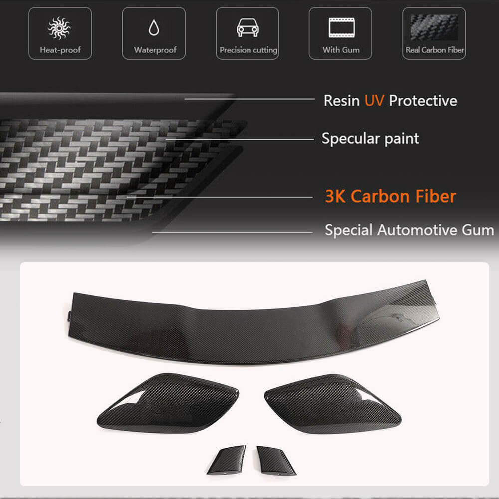 Mercedes Benz A Class W177 AMG Hatchback 2019UP Rear Roof Spoiler Carbon Fiber/FRP-Ahacarbon