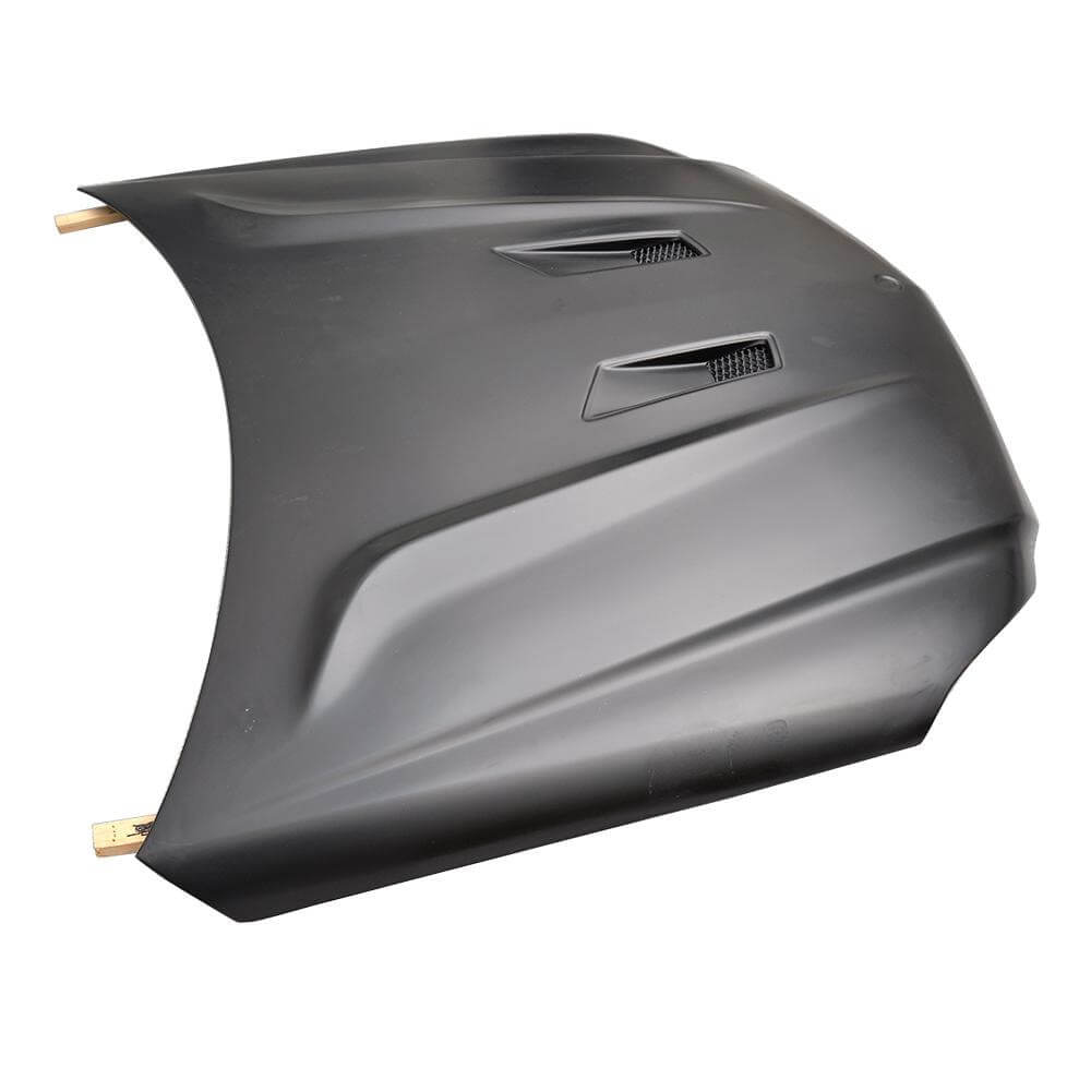 Mercedes Benz C Class W204 C63 Sedan 4-Door 2012-2014 Engine Bonnet Hood Cover Black FRP-Ahacarbon