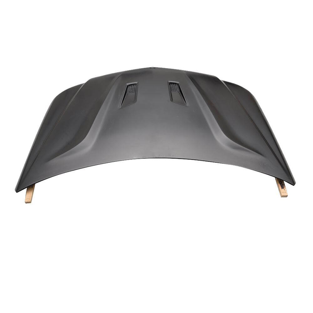 Mercedes Benz C Class W204 C63 Sedan 4-Door 2012-2014 Engine Bonnet Hood Cover Black FRP-Ahacarbon