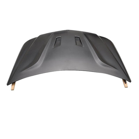 Mercedes Benz C Class W204 C63 Sedan 4-Door 2012-2014 Engine Bonnet Hood Cover Black FRP-Ahacarbon