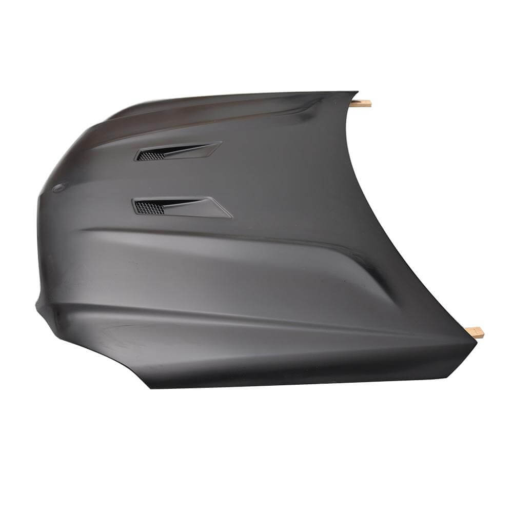 Mercedes Benz C Class W204 C63 Sedan 4-Door 2012-2014 Engine Bonnet Hood Cover Black FRP-Ahacarbon