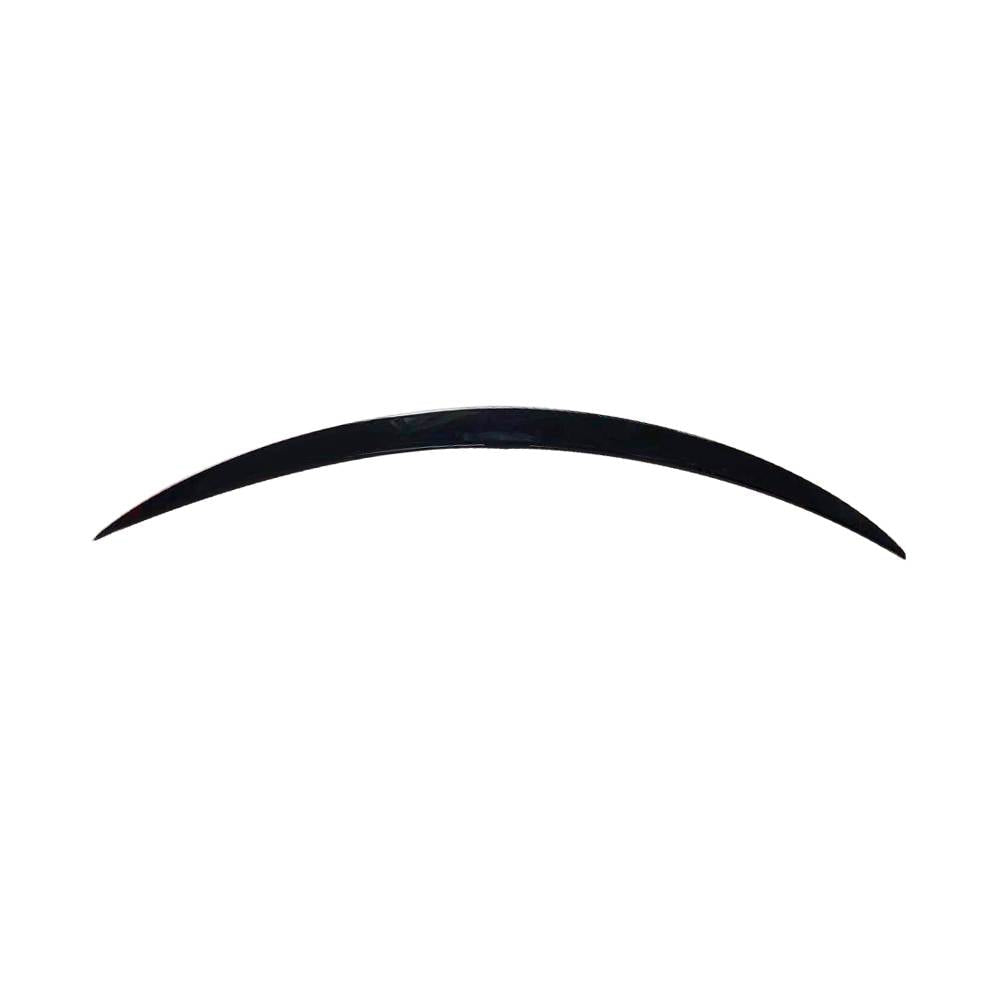 Mercedes Benz C Class W205 2015-2020 Rear Spoiler Glossy Black ABS-Ahacarbon