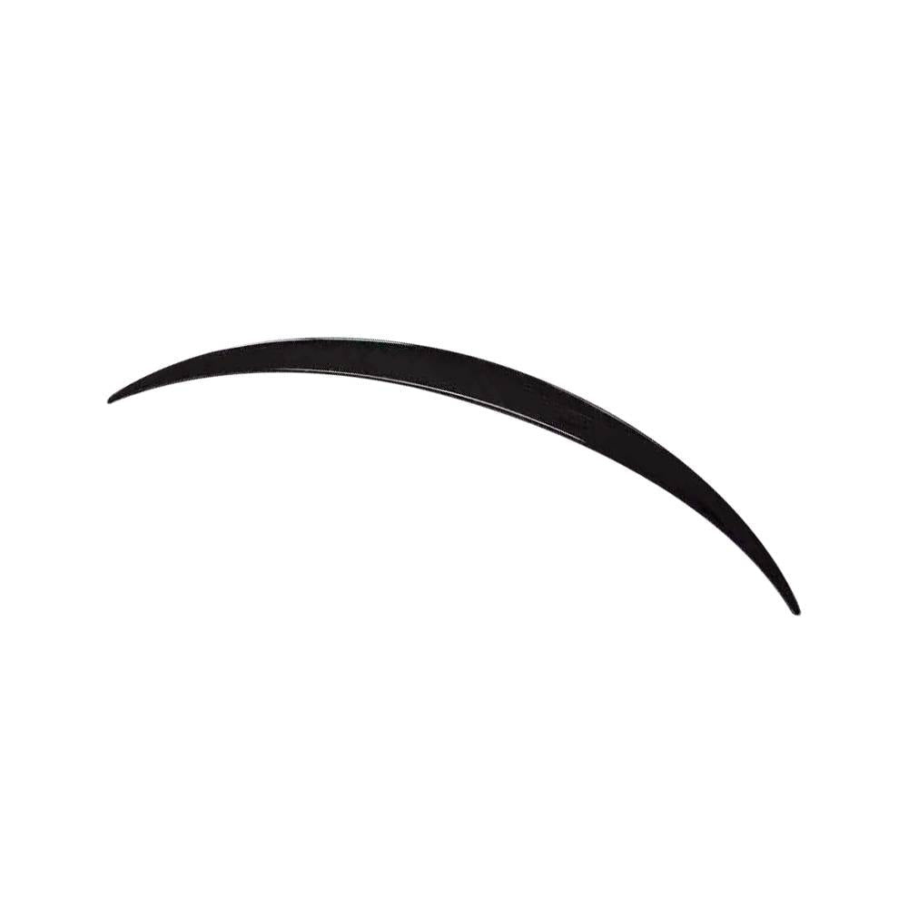 Mercedes Benz C Class W205 2015-2020 Rear Spoiler Glossy Black ABS-Ahacarbon
