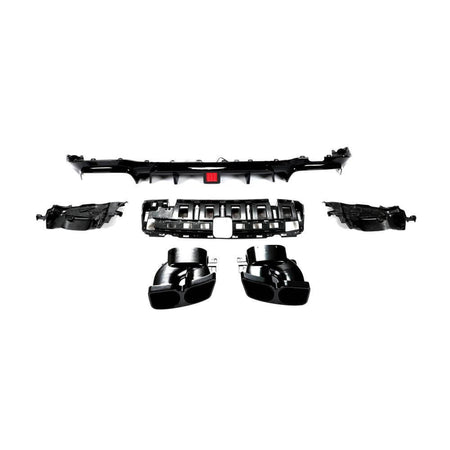 Mercedes Benz E Class W213 E200 E250 E300 E400 Sport E43 E53 E63 AMG Sedan 2017-2020 Rear Bumper Diffuser PP-Ahacarbon