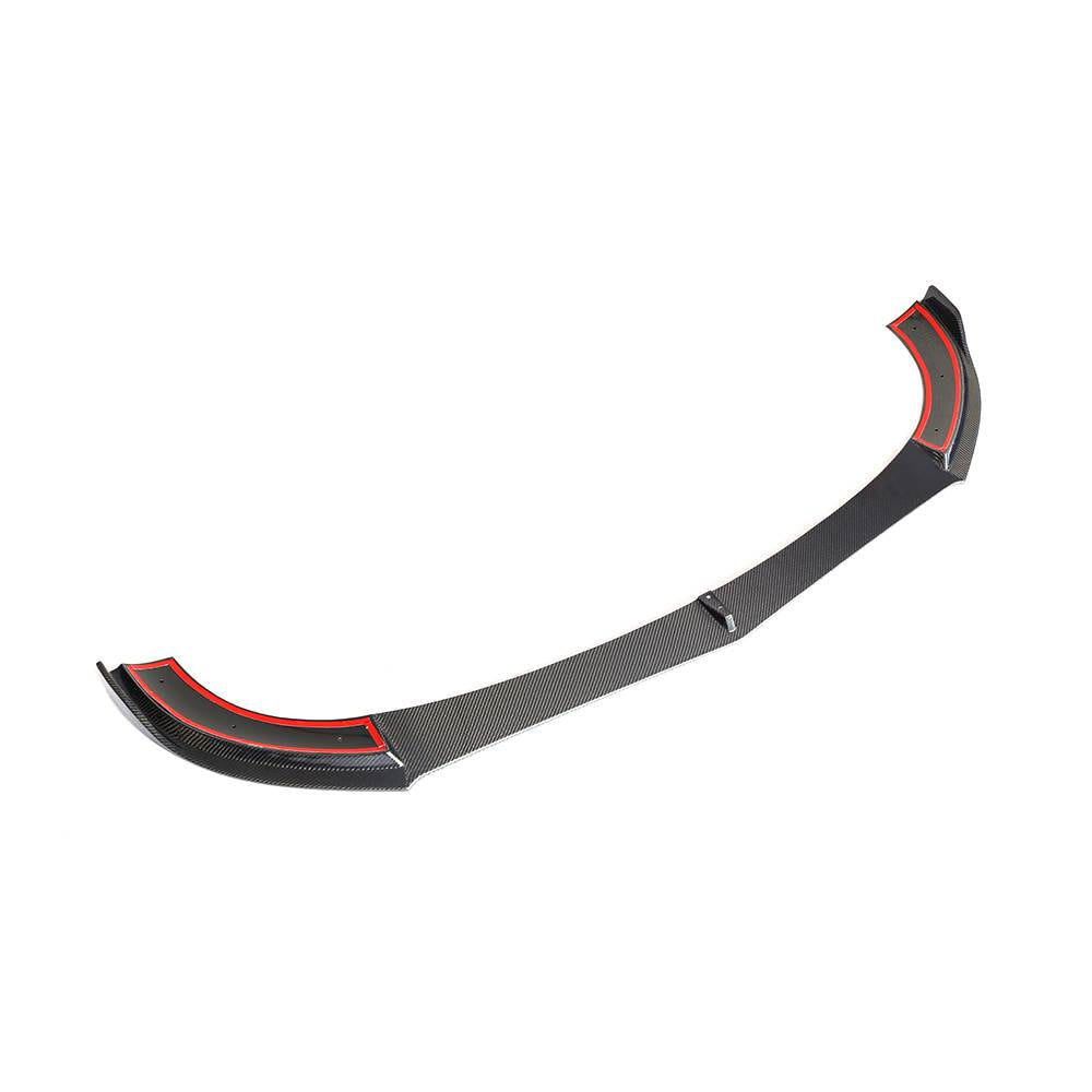 Mercedes Benz E Class W213 Sport E43 AMG 2017-2019 Front Bumper Lip Carbon Fiber-Ahacarbon