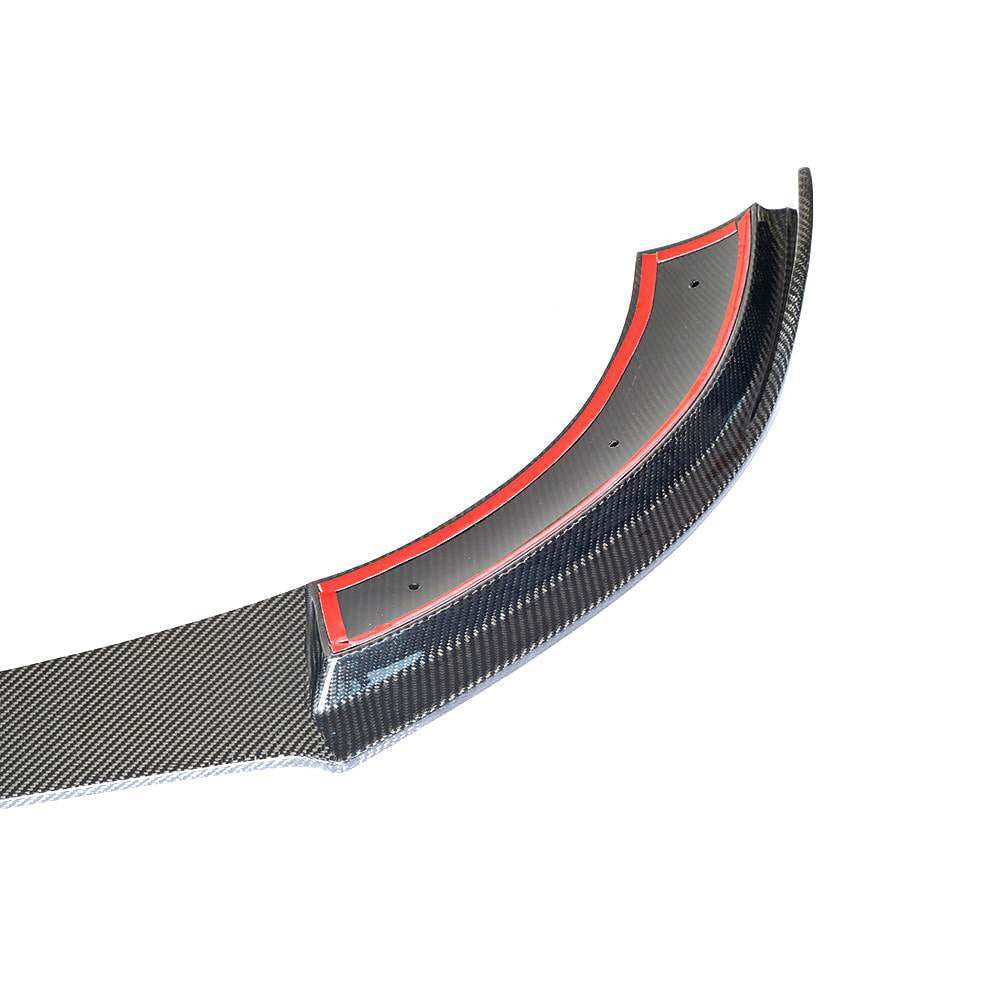 Mercedes Benz E Class W213 Sport E43 AMG 2017-2019 Front Bumper Lip Carbon Fiber-Ahacarbon