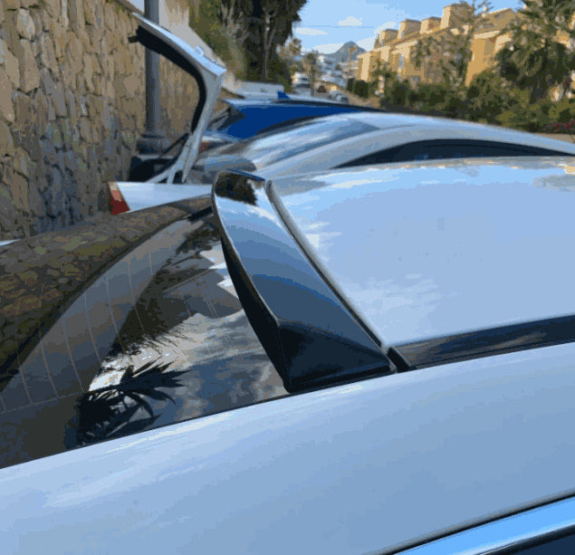 Mercedes Benz E Class W238 C238 Coupe 2017-2021 Rear Roof Spoiler Carbon Fiber-Ahacarbon