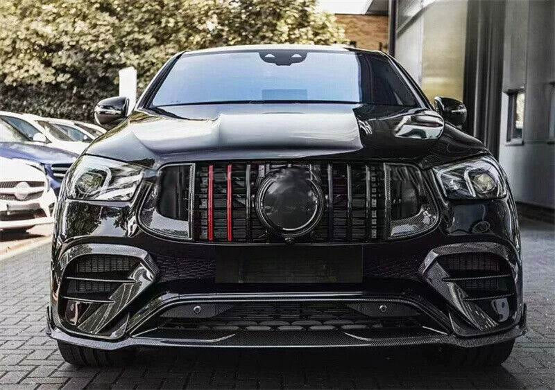 Mercedes Benz GLE Class GLE63 AMG 2021-2023 Front Bumper Splitter Carbon Fiber-Ahacarbon