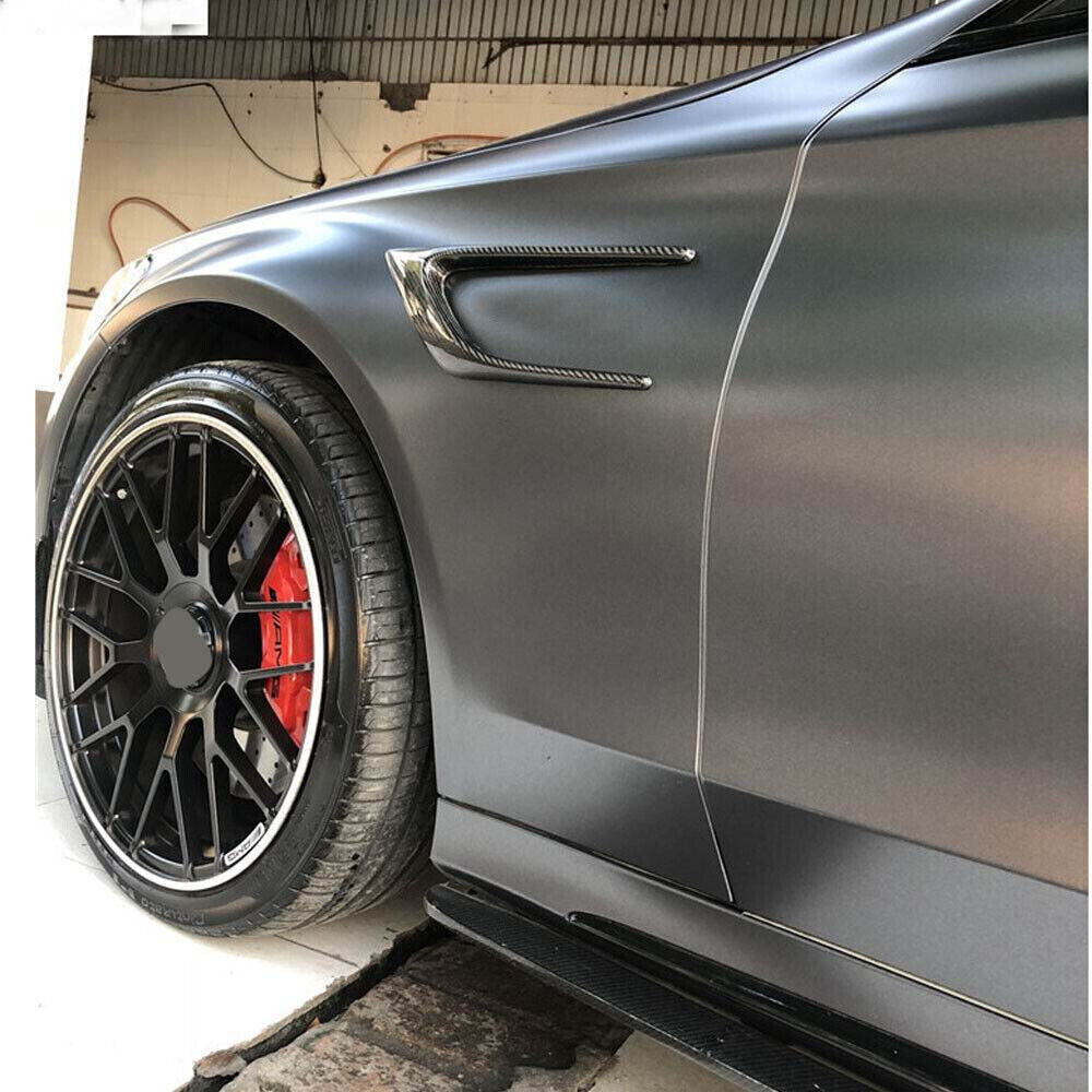 Mercedes Benz W205 C205 A205 C63 AMG Pre-facelift 2015-2019 Side Fender Vents Carbon Fiber/FRP-Ahacarbon