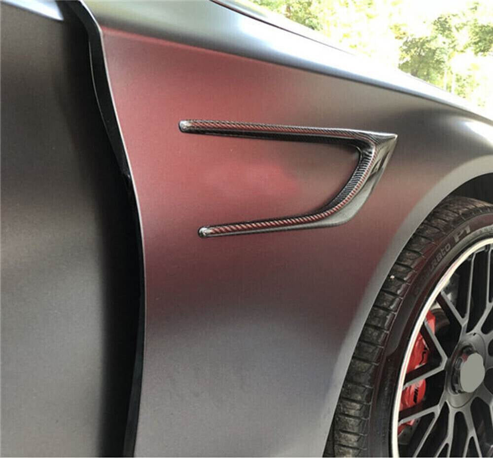 Mercedes Benz W205 C205 A205 C63 AMG Pre-facelift 2015-2019 Side Fender Vents Carbon Fiber/FRP-Ahacarbon