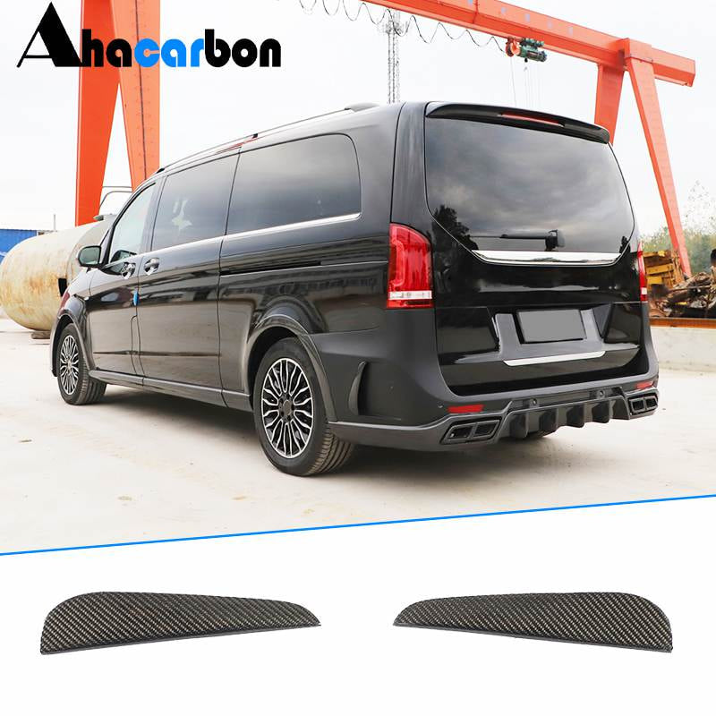 Mercedes Benz V Class W447 Vito 2015-2019 Rear Bumper Vents Carbon Fiber-Ahacarbon