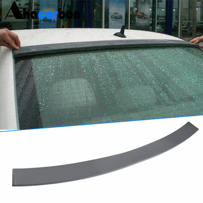 Mercedes Benz W204 C63 2007-2014 Rear Roof Spoiler Unpainted Primer PU-Ahacarbon