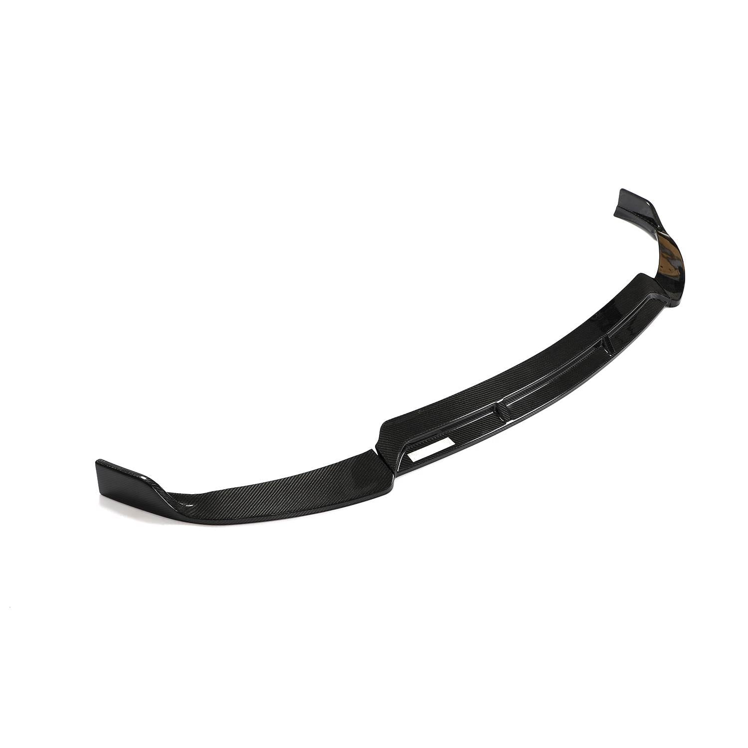 Mercedes Benz W205 C300 C350 Sport C43 AMG Facelift 2019-2021 Front Bumper Lip Carbon Fiber-Ahacarbon