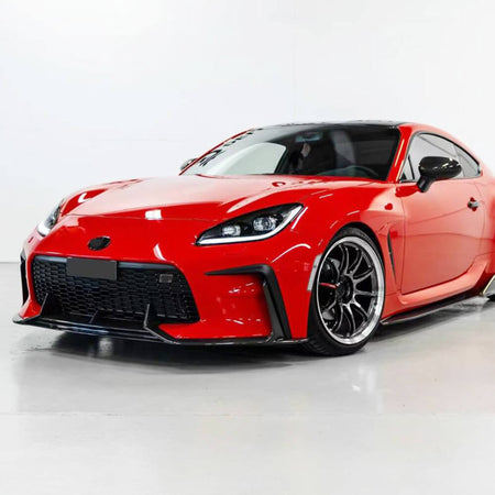 Subaru BRZ Toyota GR86 Coupe 2-Door 2022-2023 Front Bumper Lip Carbon Fiber-Ahacarbon