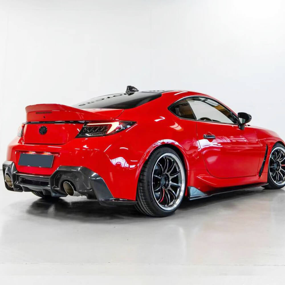 Subaru BRZ Toyota GR86 Coupe 2-Door 2022-2023 Rear Bumper Diffuser Carbon Fiber-Ahacarbon