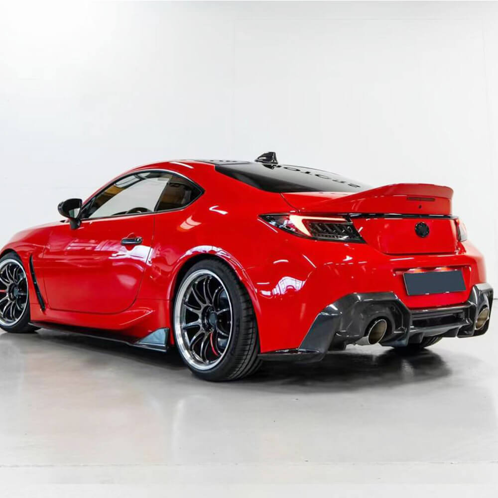 Subaru BRZ Toyota GR86 Coupe 2-Door 2022-2023 Side Skirts Carbon Fiber-Ahacarbon