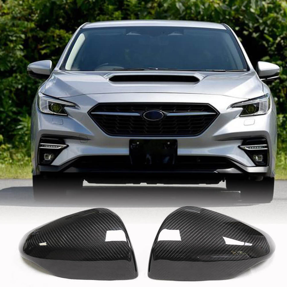 Subaru Levogr/Wrx 2020-2023 Mirror Covers Add-on Dry Carbon Fiber-Ahacarbon