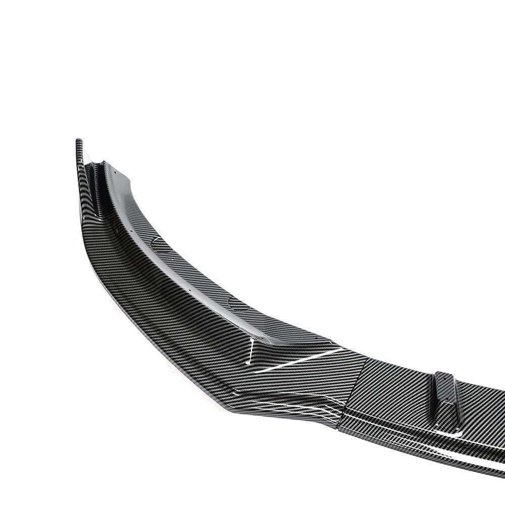 Tesla Model 3 2017-2019 Front Bumper Lip Carbon Look ABS-Ahacarbon