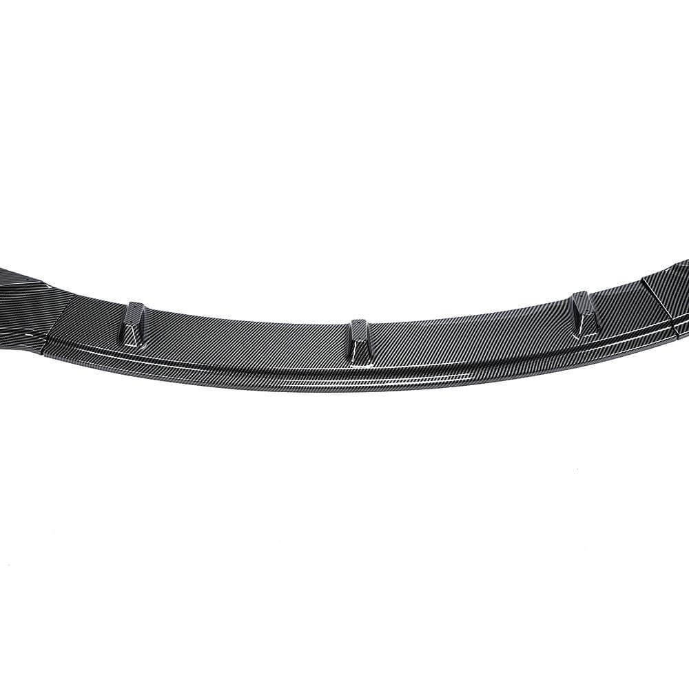 Tesla Model 3 2017-2019 Front Bumper Lip Carbon Look ABS-Ahacarbon
