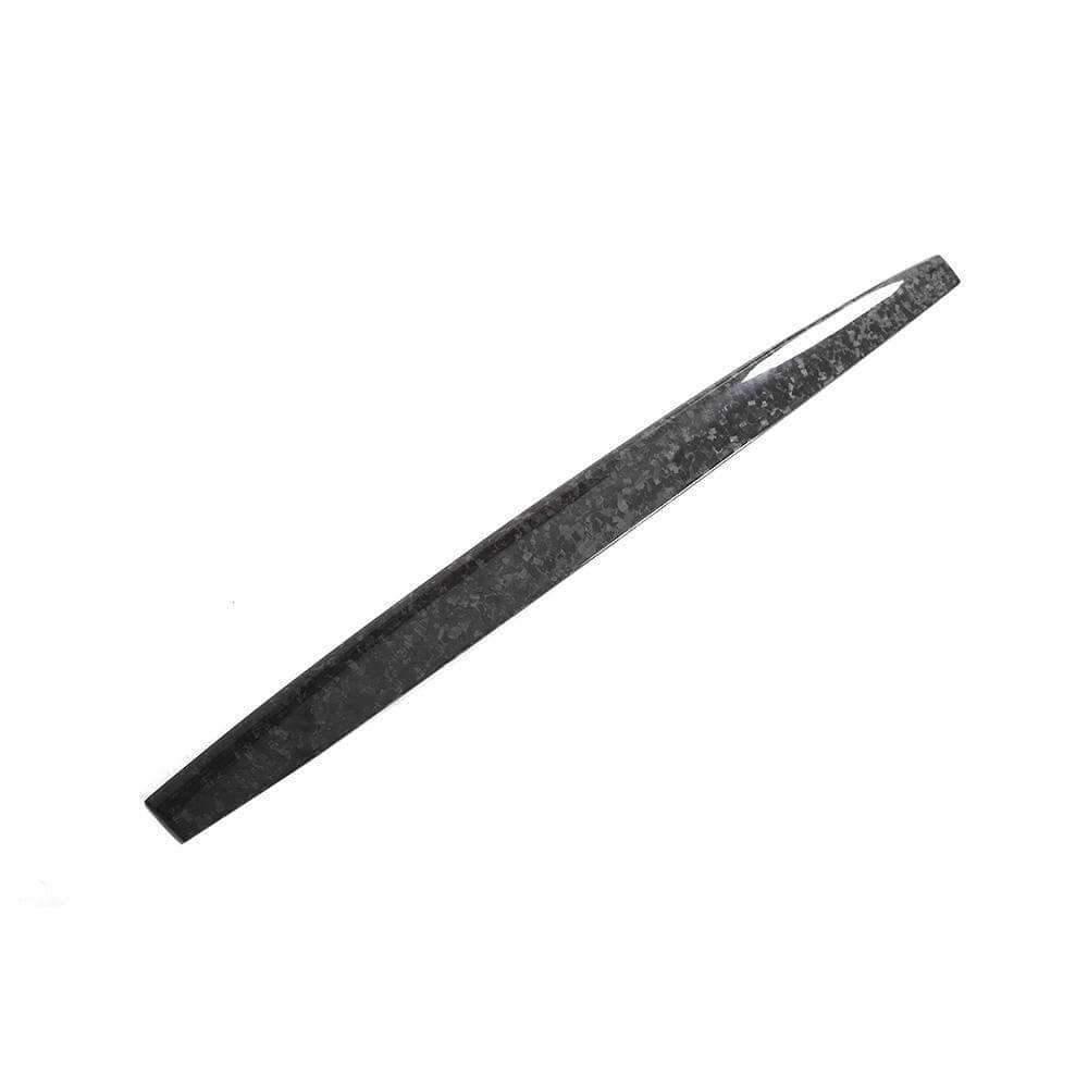 Tesla Model 3 2018-2022 Dashboard Decorative Bright Strip Dry Carbon Fiber-Ahacarbon