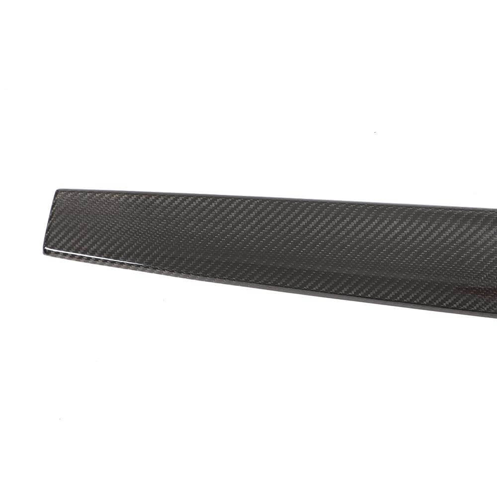 Tesla Model 3 2018-2022 Dashboard Decorative Bright Strip Dry Carbon Fiber-Ahacarbon