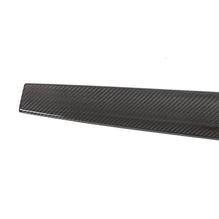 Tesla Model 3 2018-2022 Dashboard Decorative Bright Strip Dry Carbon Fiber-Ahacarbon