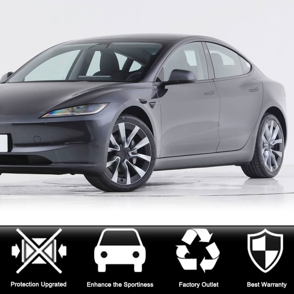 Tesla Model 3 2023 Rear Trunk Spoiler Dry Carbon Fiber-Ahacarbon