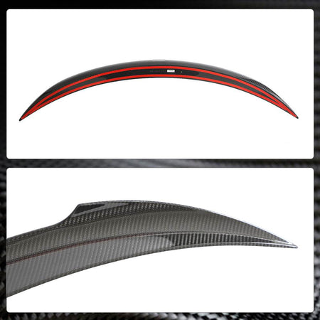 Tesla Model 3 2023 Rear Trunk Spoiler Dry Carbon Fiber-Ahacarbon