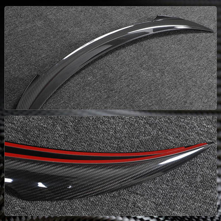 Tesla Model 3 2023 Rear Trunk Spoiler Dry Carbon Fiber-Ahacarbon
