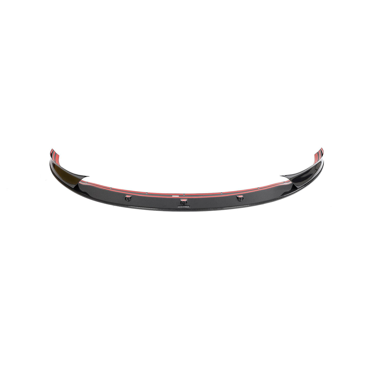 For Tesla Model 3 2023 Prepreg Dry Carbon Fiber Front Bumper Lip Spoiler-Ahacarbon