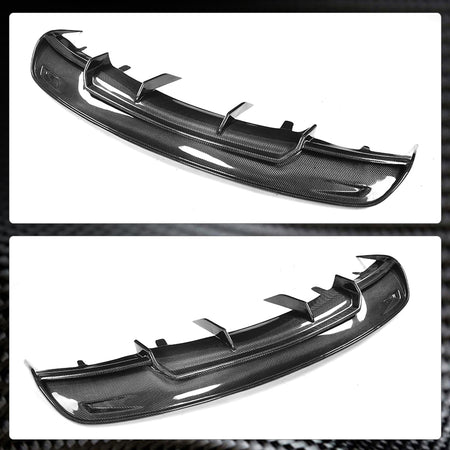 Tesla Model S Sedan 2012-2015 Rear Bumper Diffuser Carbon Fiber/FRP-Ahacarbon
